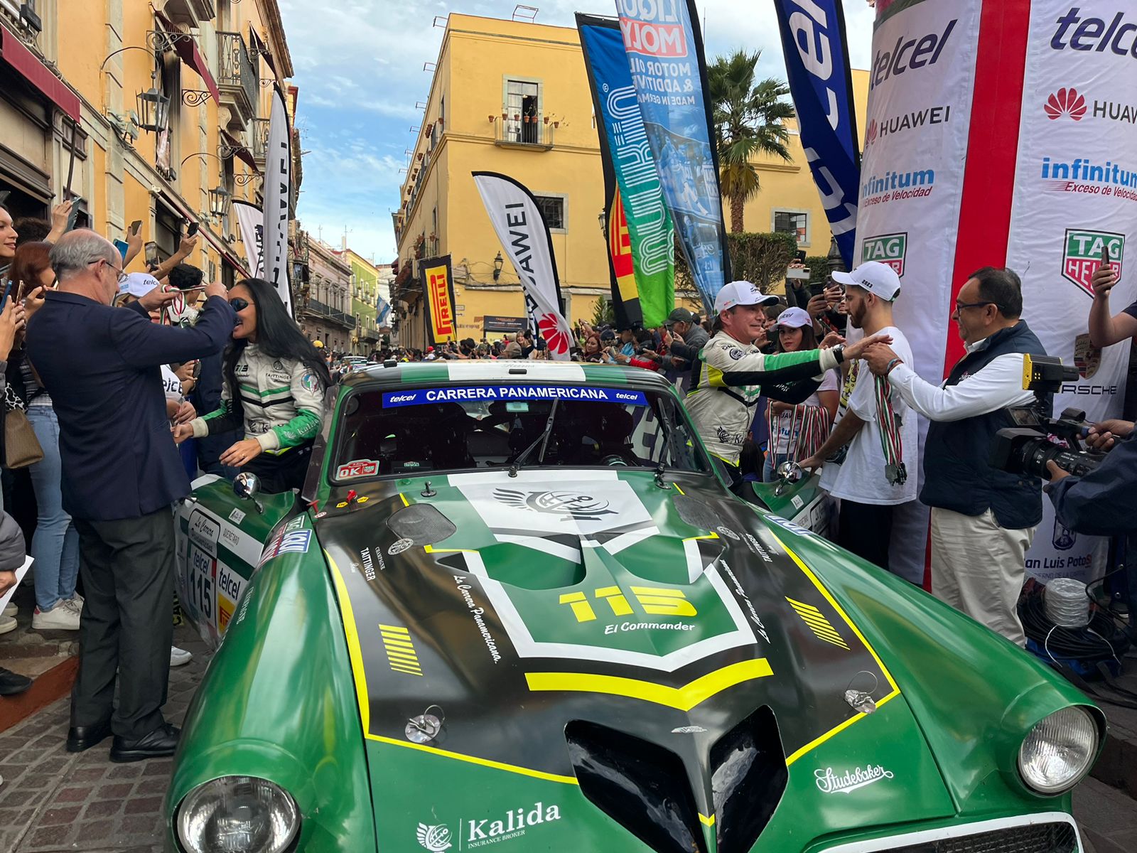 Pilotos de la carrera panamericana pasan por Guanajuato Reporte Celaya